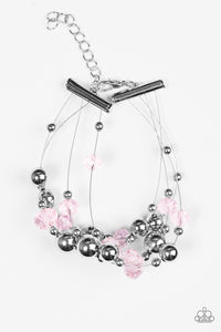 Sunset Beach - Pink paparazzi bracelet