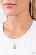 Load image into Gallery viewer, Leave Your Initials - Gold - A