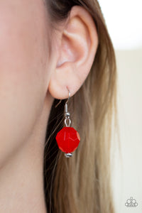 Dine and Dash - Red Paparazzi Necklace - Glam4love