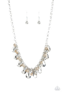 Stage Stunner - Silver Paparazzi Necklace