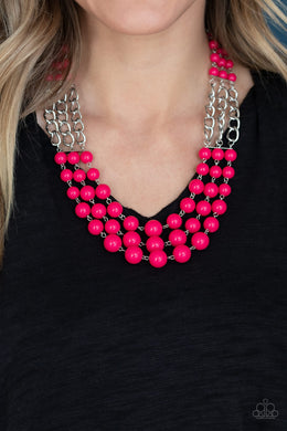 A La Vogue - Pink Paparazzi Necklace
