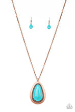 Load image into Gallery viewer, BADLAND To The Bone - Copper Paparazzi Necklace