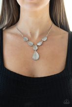 Load image into Gallery viewer, Dewy Decadence - White Paparazzi Necklace
