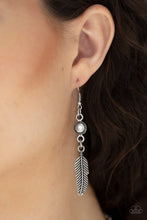 Load image into Gallery viewer, Fierce In Feathers - Silver Paparazzi Necklace - Glam4love