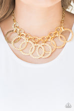 Load image into Gallery viewer, Jammin Jungle - Gold Paparazzi Necklace