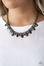 Load image into Gallery viewer, Stage Stunner - Black Paparazzi Necklace