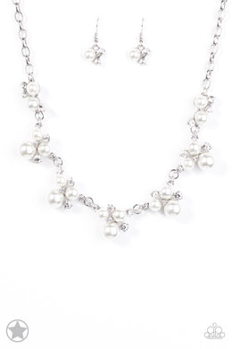 Toast To Perfection - White Paparazzi Necklace - Glam4love