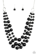Load image into Gallery viewer, Everyone Scatter! - Black Paparazzi Necklace