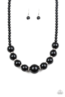 SoHo Socialite - Black Paparazzi Necklace - Glam4love