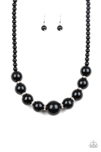 SoHo Socialite - Black Paparazzi Necklace - Glam4love