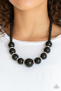SoHo Socialite - Black Paparazzi Necklace - Glam4love