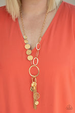 Load image into Gallery viewer, Trinket Trend - Gold Paparazzi Necklace