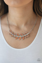 Load image into Gallery viewer, Frosted Foliage - Orange Paparazzi Necklace