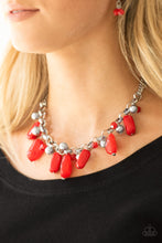 Load image into Gallery viewer, Grand Canyon Grotto - Red Paparazzi Necklace