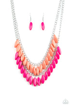 Load image into Gallery viewer, Beaded Boardwalk - Pink Paparazzi Necklace - Glam4love