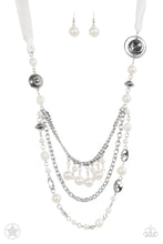 Load image into Gallery viewer, All The Trimmings - Ivory Paparazzi Necklace - Glam4love