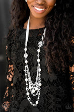 Load image into Gallery viewer, All The Trimmings - Ivory Paparazzi Necklace - Glam4love
