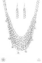 Load image into Gallery viewer, Fishing for Compliments - Silver Paparazzi Necklace - Glam4love
