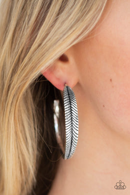 Funky Feathers - Silver - Glam4love