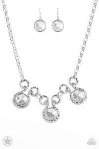 Hypnotized - Silver Paparazzi Necklace - Glam4love