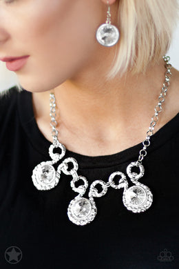 Hypnotized - Silver Paparazzi Necklace - Glam4love