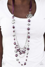 Load image into Gallery viewer, All The Trimmings - Purple Paparazzi Necklace - Glam4love
