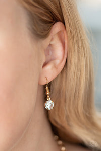 Wall Street Winner - Gold Paparazzi Necklace - Glam4love