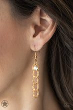 Load image into Gallery viewer, Fishing for Compliments - Gold Paparazzi Necklace - Glam4love