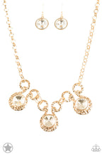 Load image into Gallery viewer, Hypnotized - Gold Paparazzi Necklace - Glam4love