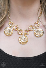 Load image into Gallery viewer, Hypnotized - Gold Paparazzi Necklace - Glam4love