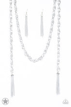 Load image into Gallery viewer, SCARFed for Attention - Silver Paparazzi Necklace - Glam4love