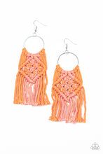 Load image into Gallery viewer, Macrame Rainbow - Orange