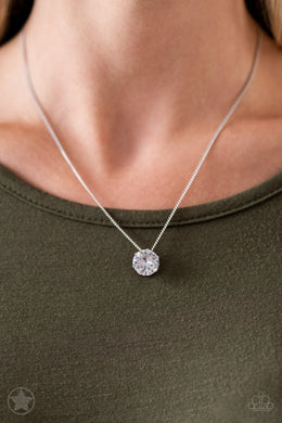 What A Gem - White Paparazzi Necklace - Glam4love