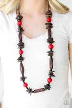 Load image into Gallery viewer, Cozumel Coast - Red Paparazzi Necklace