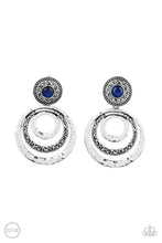 Load image into Gallery viewer, Bare Your Soul - Blue Paparazzi Clip Earrings