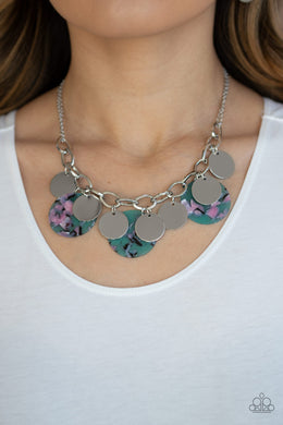 Confetti Confection - Blue Paparazzi Necklace