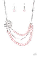 Load image into Gallery viewer, Fabulously Floral - Pink Paparazzi Necklace