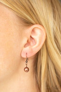 Fashionista Flair - Copper Paparazzi Necklace - Glam4love