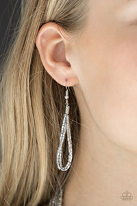 Knotted Knockout - Silver Paparazzi Necklace - Glam4love