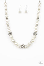Load image into Gallery viewer, Rich Girl Refinement - White Paparazzi Necklace