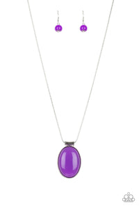 Rising Stardom - Purple Paparazzi Necklace - Glam4love