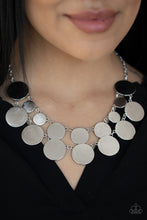 Load image into Gallery viewer, Stop and Reflect - Silver Paparazzi Necklace