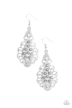 Load image into Gallery viewer, Sprinkle On The Sparkle - Silver Paparazzi Earrings