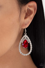 Load image into Gallery viewer, Trendsetting Twinkle - Red Earrings