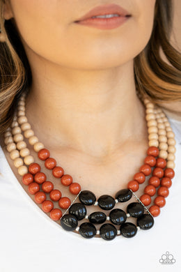 Beach Bauble - Multi  Paparazzi Necklace