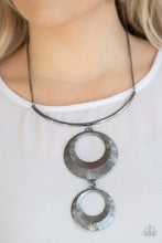 Load image into Gallery viewer, Egyptian Eclipse - Black Paparazzi Necklace