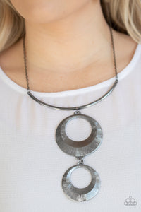Egyptian Eclipse - Black Paparazzi Necklace