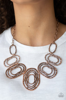 Empress Impressions - Copper Paparazzi Necklace