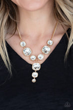 Load image into Gallery viewer, Legendary Luster - Gold Paparazzi Necklace