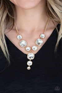 Legendary Luster - Gold Paparazzi Necklace